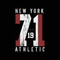 New york Brooklyn typography vector t shirt design