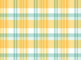 Madras check tartan textile plaid pattern seamless Pastel Color A pattern with brightly coloured stripes of varying thickness crossing each other to create uneven checks. Typically used on shirts. vector