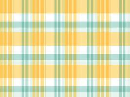 Madras check tartan textile plaid pattern seamless Pastel Color A pattern with brightly coloured stripes of varying thickness crossing each other to create uneven checks. Typically used on shirts. vector