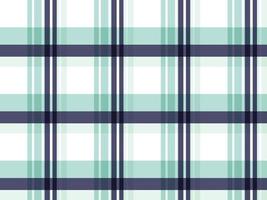 Madras check fabric design Blue And White Pastel Color A pattern with brightly coloured stripes of varying thickness crossing each other to create uneven checks. Typically used on shirts. vector