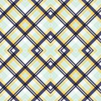 Seamless plaid tartan Scotland texture with rhombuses.  vector  square  geometric graphic design