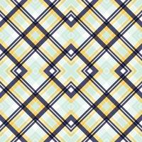 Seamless plaid tartan Scotland texture with rhombuses.  vector  square  geometric graphic design