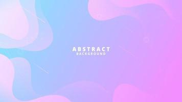 Abstract Colorful Fluid Wave Background vector