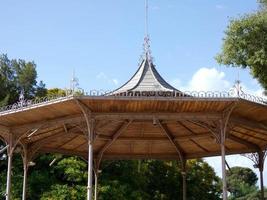 parque o jardines de la ciudadela en la ciudad de barcelona foto