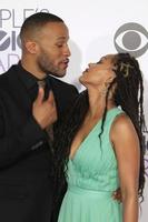 LOS ANGELES, JAN 6 - DeVon Franklin, Meagan Good at the Peoples Choice Awards 2016, Arrivals at the Microsoft Theatre L A Live on January 6, 2016 in Los Angeles, CA photo