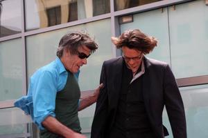 LOS ANGELES, MAY 9 - Michael Springthorpe, Rick Springfield at the Rick Springfield Hollywood Walk of Fame Star Ceremony at Hollywood Blvd on May 9, 2014 in Los Angeles, CA photo