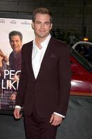 LOS ANGELES, JUN 15 - Chris Pine arrives at the People LIke Us LAFF Premiere at Regal Cinemas at LA Live on June 15, 2012 in Los Angeles, CA photo