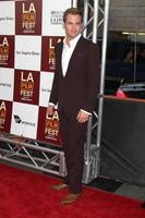 LOS ANGELES, JUN 15 - Chris Pine arrives at the People LIke Us LAFF Premiere at Regal Cinemas at LA Live on June 15, 2012 in Los Angeles, CA photo