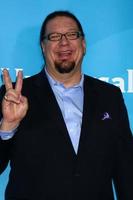 Los Ángeles, 6 de enero - Penn Jillette asiste a la gira de prensa de invierno 2013 tca de nbcuniversal en el hotel Langham Huntington el 6 de enero de 2013 en Pasadena, CA. foto