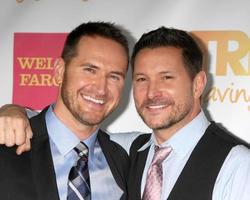 los angeles, 7 de diciembre - matt collum, ty herndon en el trevorlive la en el palladium de hollywood el 7 de diciembre de 2014 en los angeles, ca foto