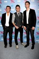 LOS ANGELES, NOV 4 - Restless Road, Andrew Scholz, Colton Pack, Zach Beeken at the 2013 X Factor Top 12 Party at SLS Hotel on November 4, 2013 in Beverly Hills, CA photo