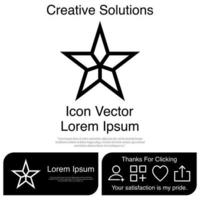 Star Icon EPS 10 vector