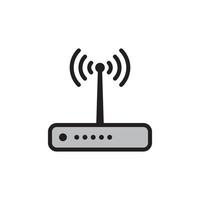 Router Icon EPS 10 vector