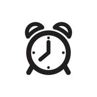 Alarm Clock Icon EPS 10 vector