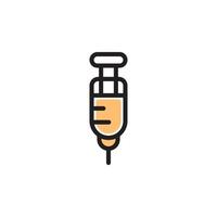 Syringe Icon EPS 10 vector