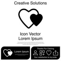 Heart Icon EPS 10 vector