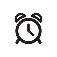 Alarm Clock Icon EPS 10 vector