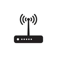 Router Icon EPS 10 vector