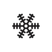 Snowflake Icon EPS 10 vector