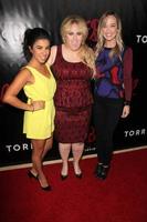 LOS ANGELES, OCT 22 - Chrissie Fit, Rebel Wilson, Kelley Jakle at the Rebel Wilson for Torrid Launch Party at the Milk Studios on October 22, 2015 in Los Angeles, CA photo