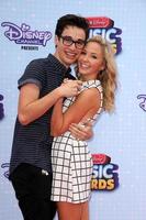 LOS ANGELES, FEB 25 - Joey Bragg, Audrey Whitby at the Radio DIsney Music Awards 2015 at the Nokia Theater on April 25, 2015 in Los Angeles, CA photo