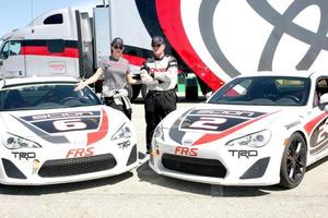 LOS ANGELES, FEB 21 -  Tricia Helfer, Robert Patrick at the Grand Prix of Long Beach Pro Celebrity Race Training at the Willow Springs International Raceway on March 21, 2015 in Rosamond, CA photo