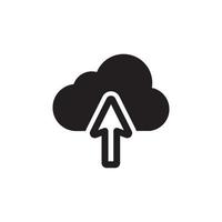 Cloud Upload Download Icon EPS 10 vector