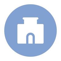 Trendy Temple Concepts vector