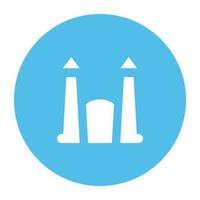 Trendy Mosque Architecture vector