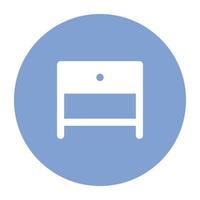 Trendy Drawer Concepts vector