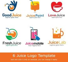Juice Logo Template vector