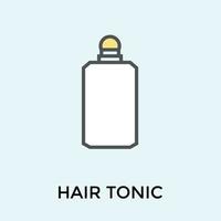 Trendy Oil Bottle vector