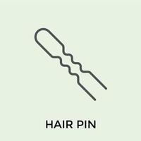 Trendy Bobbin Pin vector