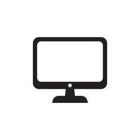 Monitor Icon EPS 10 vector