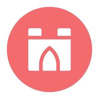 Trendy Mosque Concepts vector