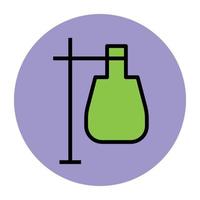 Trendy  Flask Concepts vector