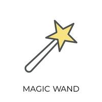 Trendy Magic Concepts vector