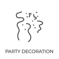 Trendy Confetti Concepts vector