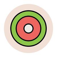 Trendy Dartboard Concepts vector
