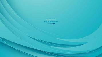 Abstract background with blue curve and line design vector