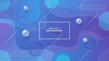 Fluid style abstract background design vector