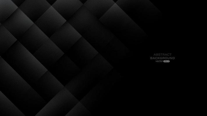 Abstract black background with diagonal texture gradient and line stripes