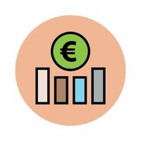 Trendy Financial Chart vector