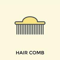 Trendy Afro Comb vector