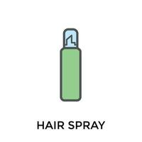 Trendy Shampoo Bottle vector