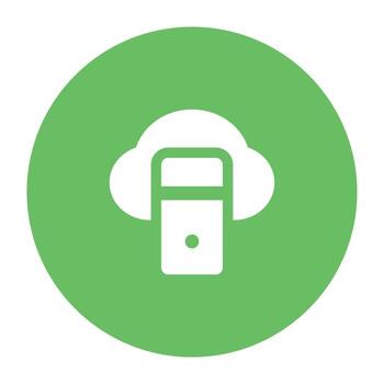 Trendy Cloud Database vector