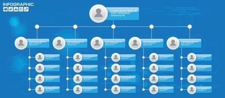 Business concept with options, parts, steps or processes. Can be used for workflow layout, diagram, number options, web design. vector