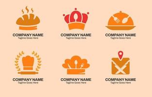 Chef Logo Set vector