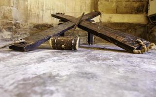 Medieval torture instruments photo