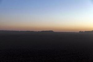 agricultural field, autumn photo